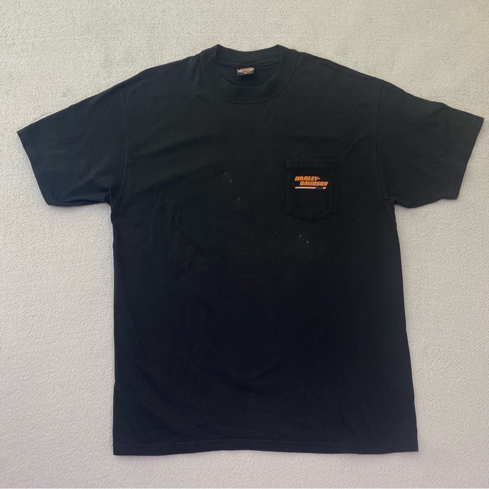 Harley Davidson Racing Men's Vintage 2000 XL Black Lebanon NJ Williams T-Shirt